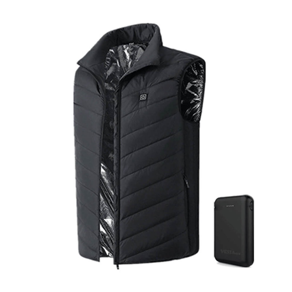 Heated Vest With Rechargeable Battery Pack