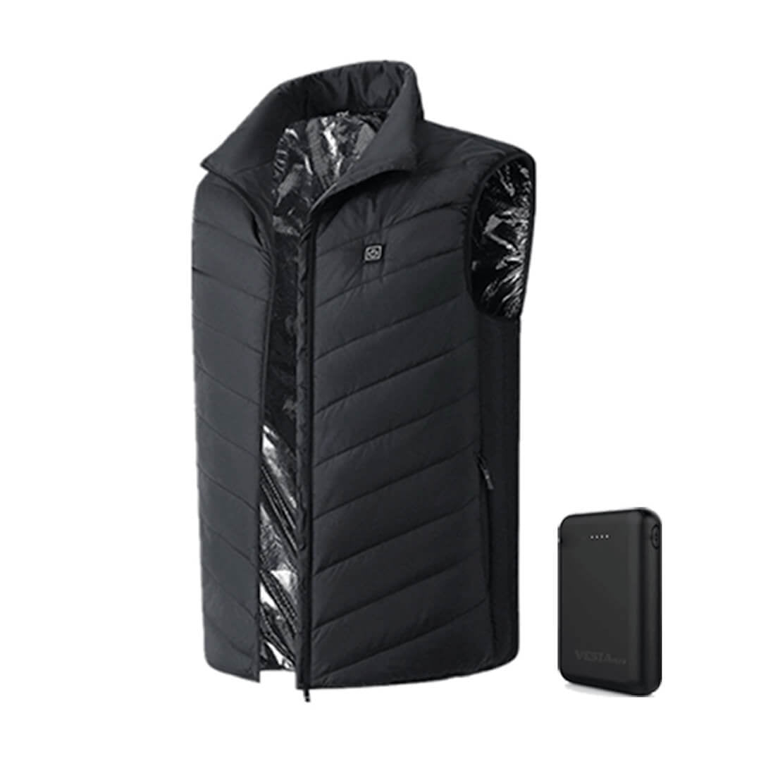 Heated Vest With Rechargeable Battery Pack