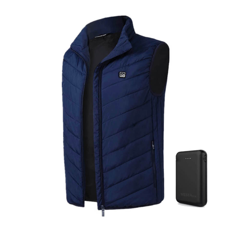 Heated Vest With Rechargeable Battery Pack