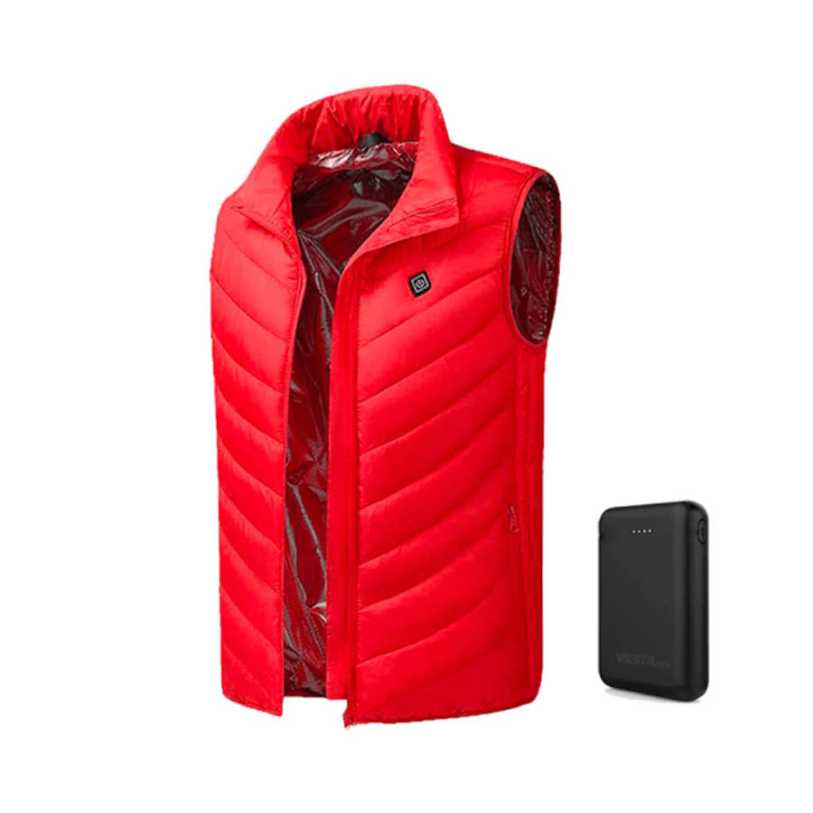 Heated Vest With Rechargeable Battery Pack