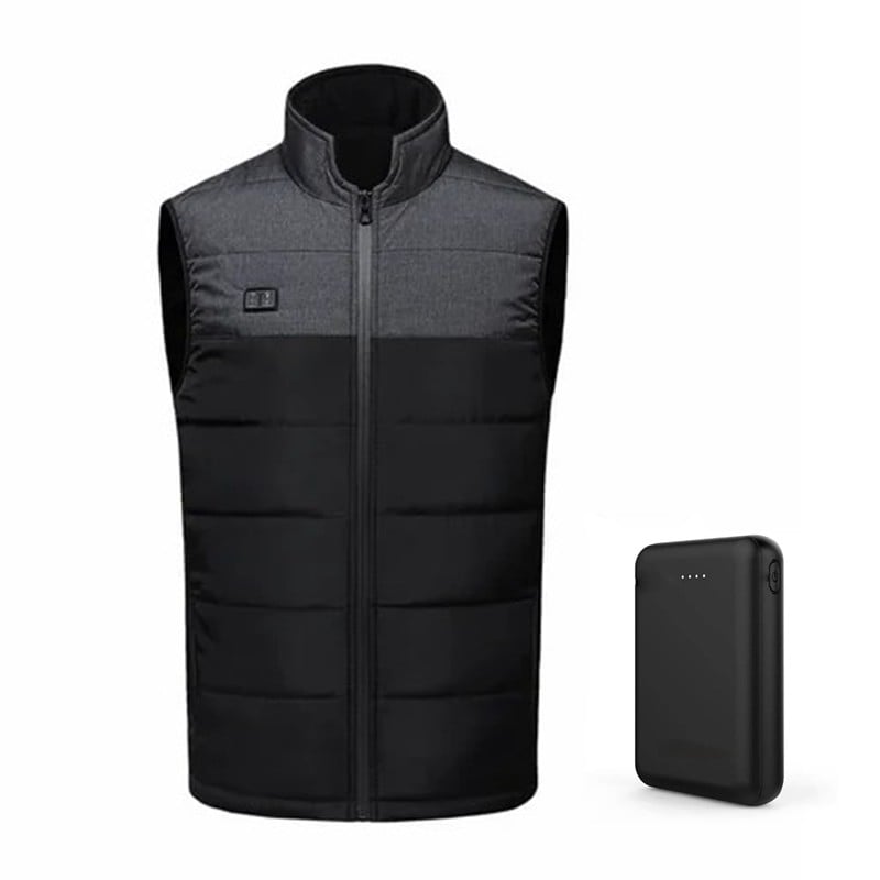 Heated Vest With Rechargeable Battery Pack