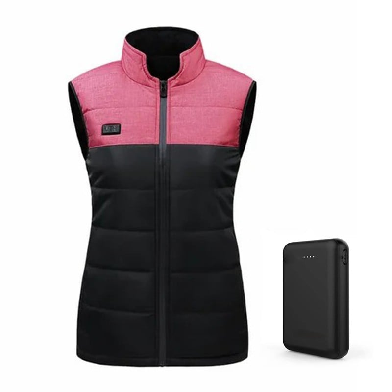 Heated Vest With Rechargeable Battery Pack
